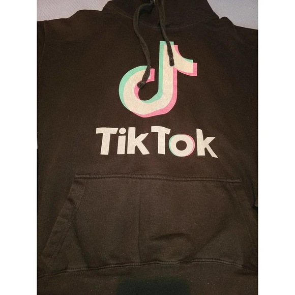 ESY Surf Co. Pullover Hoodie Teen's Size Medium Tiktok Logo Print Long Sleeve -Q - Picture 3 of 7